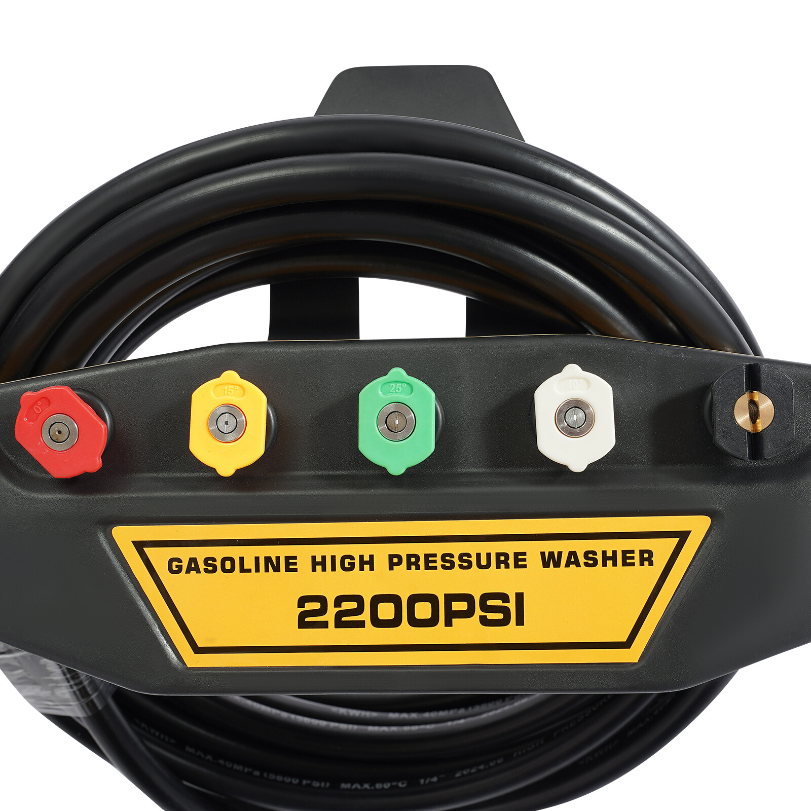 2600PSI Gas Pressure Washer Cold Water Gas Powered Washer 2.4GPM 7HP / Wheels