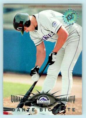 1995 Stadium Club Virtual Reality #168 Dante Bichette Rockies (Parallel)