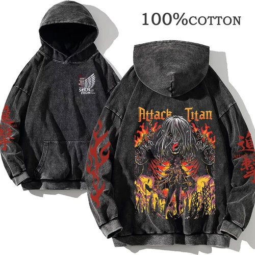 Vintage Berserk Zipper Graphic Hoodie Anime Men Women Sweatshirts Pullover Gifts - Picture 18 of 23