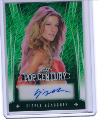 GISELE BUNDCHEN 2025 LEAF METAL POP CENTURY AUTO /3 | eBay