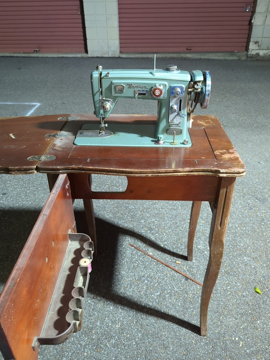 Classic 1950s Brother Sewing Machine Select O Matic HZ3-B1 | eBay