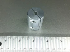 5MM X 12.7MM 1/2" Flexible Ballscrew Shaft Clamp Coupler Coupling Linear Motion