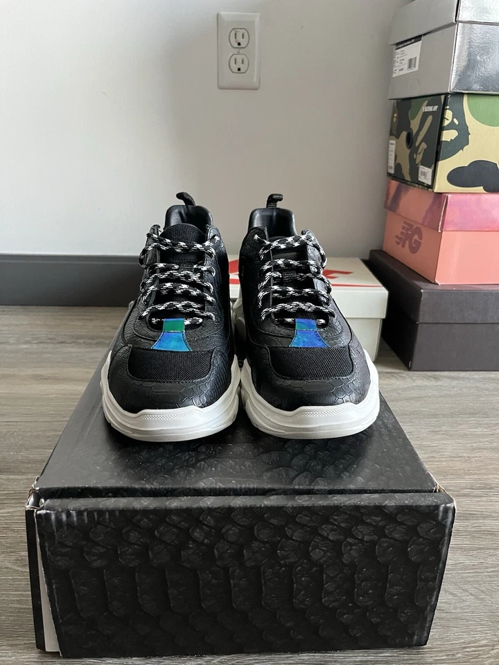 2 PAIRS! John Geiger OG 003 Black Python And OG 001 Distressed Worn 1X VNDS - Image 3 of 4