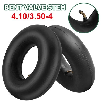 SPORTYOUTH 2x Schlauch 4.10/3.50-4 Zoll Luftreifen Schubkarre Bollerwagen Ersatzschlauch DE