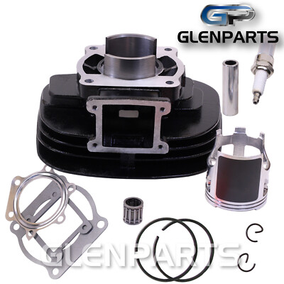 Cylinder Top End Kit Piston Rings Gaskets Spark for Yamaha OEM 2XJ-11111-00-00