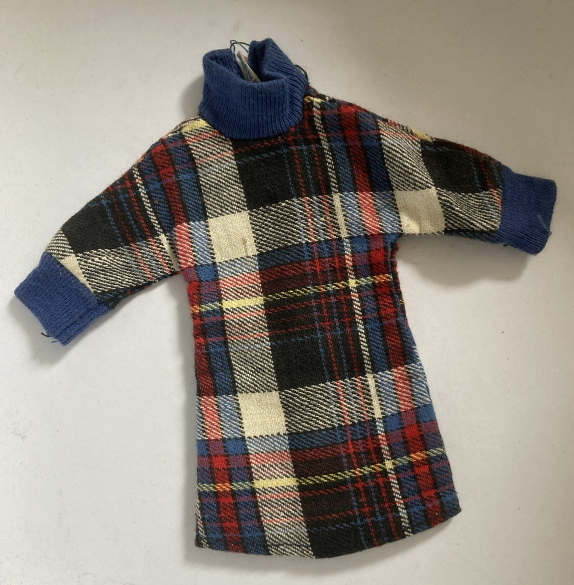 Vintage 1960s Teenage Faerie Glen Wear Cape & Tartan Dress 6