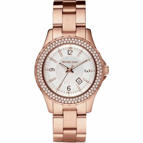 NWT Michael Kors MK5403 Madison Rose 