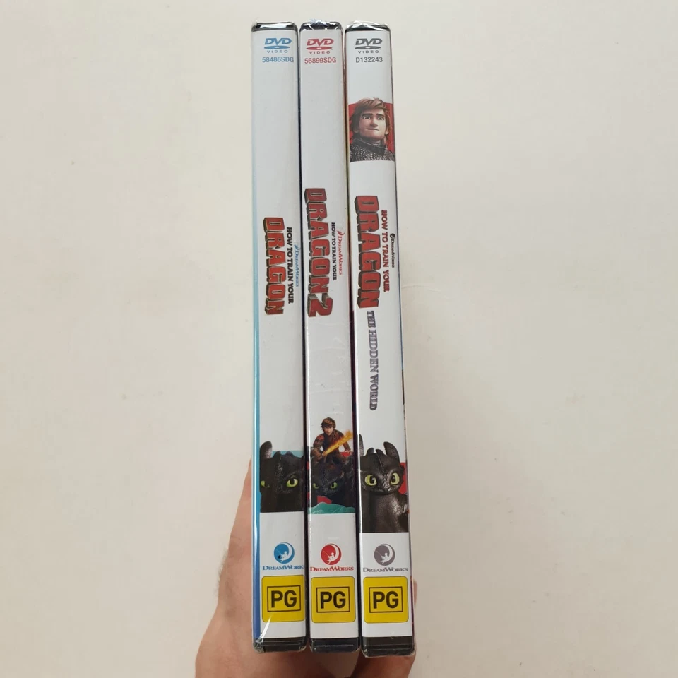 How To Train Your Dragon Trilogy DVD Collection (3-Disc) PAL Region 4 [SEALED] - Image 4 of 4