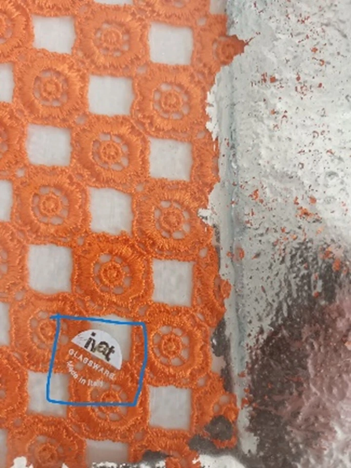 Set 6 bicchieri cristallo Highball + vassoio IVAT anni ’80, Made in Italy - Immagine 4 di 4