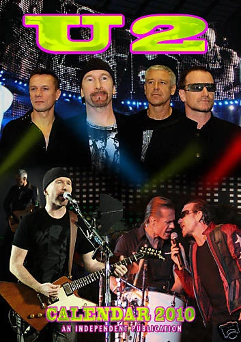 U2 KALENDER 2010 CALENDAR NEU+OVP NEW - Bild 1 von 1