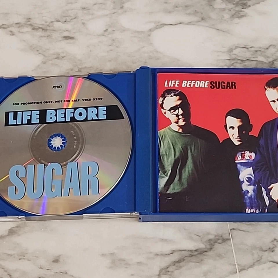 Sugar - Life Before Sugar & Copper Blue 2-CD Promo w/Blue Case Rare Complete 155 - Imagem 4 de 4