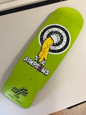 SUPER RARE Homer Simpson Santa Cruz Skateboard Deck The Simpsons