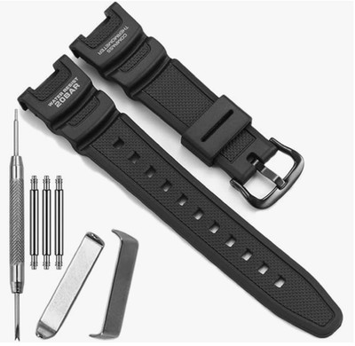 Watch Band Strap for Casio SGW-100 Series Replacement Waterproof Black