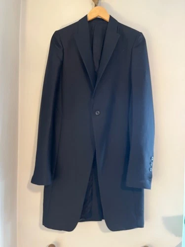rick owens 1 button black jacket - product listing photo