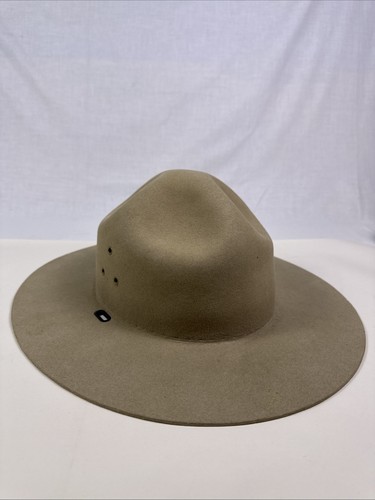Vintage John B Stetson USNPS Wool Self Forming Hat - Size 7 3/8 USA Made In USA