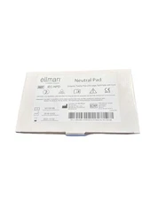 New Ellman Electrosurgical Neutral Pad Box 25 Large Pads w/Cord IEC-NPD