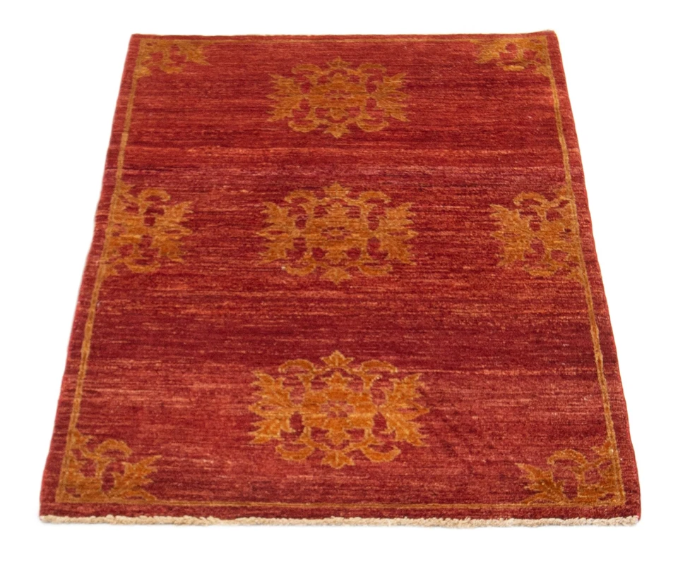 3'1" x 5'1" Hand Knotted Oriental Carpet Traditional Wool Area Rug - Image 3 of 4