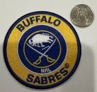 BUFFALO SABRES Vintage Style Embroidered Iron On Patch 3”x 3"  BEAUTIFUL!