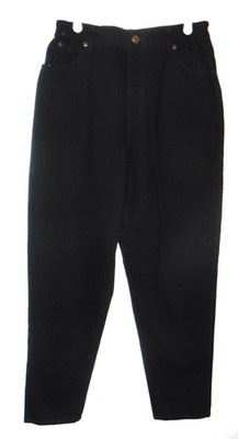 L.L.Bean 10 reg black original fit / relaxed tapered leg jeans