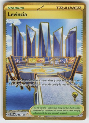 Levincia Hyper Rare SV10: Destined Rivals 244/182 Pokemon | eBay