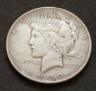1922 Peace Silver Dollar • Circulated • Strong Details • X100