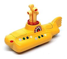 Corgi Appx 10cm Long Diecast CC05801 - The Beatles Yellow Submarine - Yellow