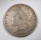 1879 Silver Morgan Dollar XF Coin AR596