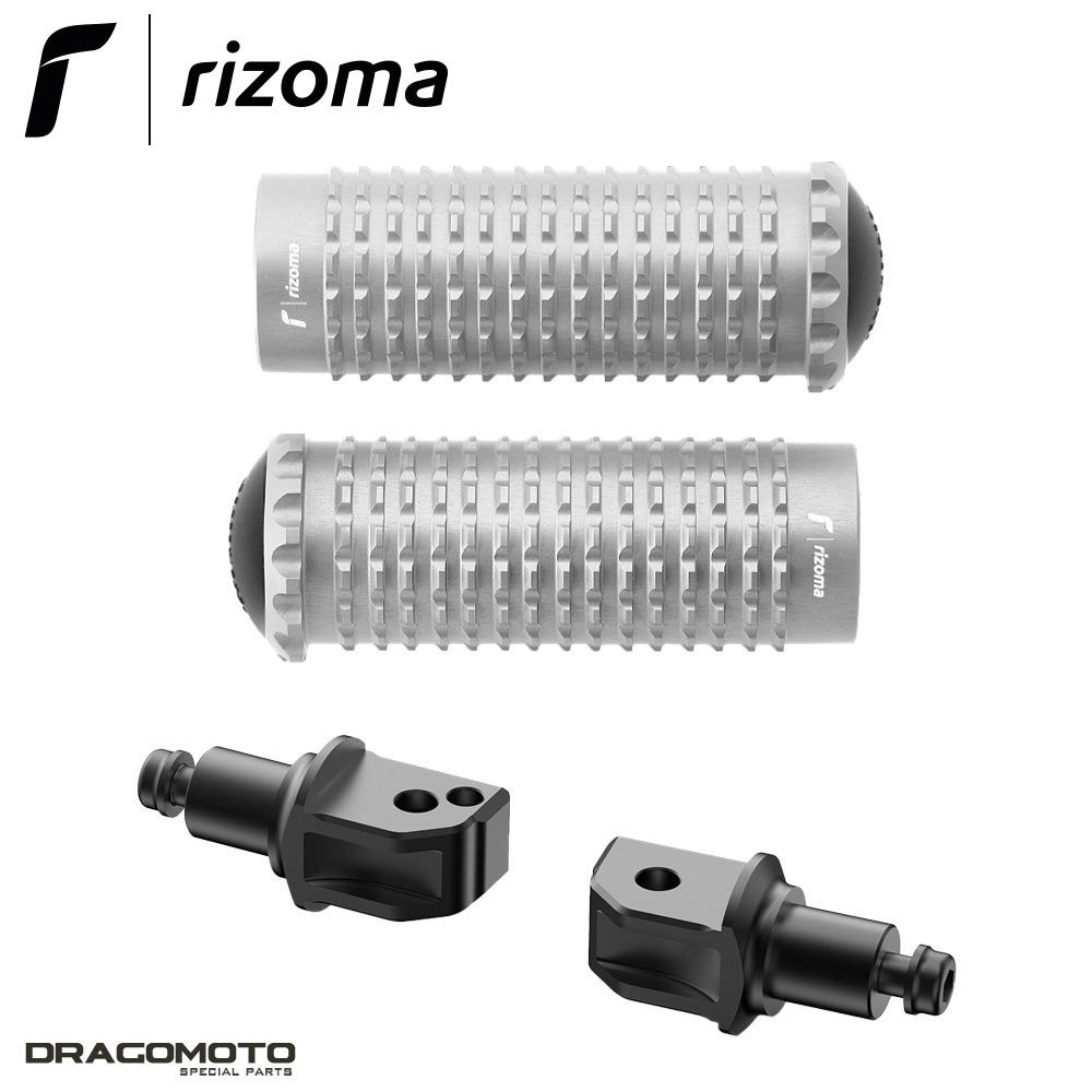 Pegs EXTRÊMES Moto Guzzi V85 TT repose-pieds Rizoma PE631A trail tout-terrain