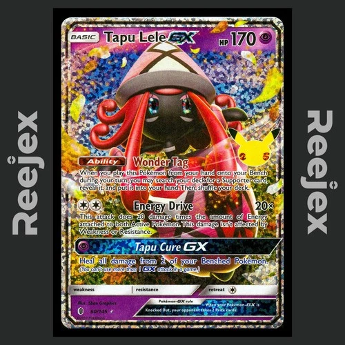 Tapu Lele GX - 60/145 - Confetti Holo - Celebrations: Classic Collection - NM/M