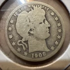 1908-D 25C Barber Quarter 90% Silver Actual Coin *Shop & Save Look At My Store*