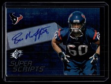 Ben Moffitt 2008 SPX Super Scripts Autograph Auto Card #SSS10
