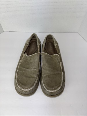 CROCS Tan Moccasin Slip-On Loafers Crocs Size 8 Men main image 3