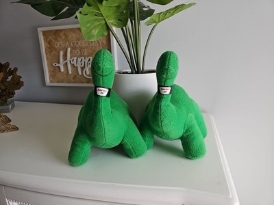 Sinclair Plush Green Stuffed DINO Dinosaur - 12'' 