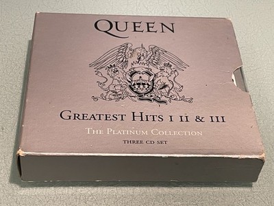 Queen  The Platinum Collection - 3 CD's Box Set 2002 - Greatest Hits I, II & III