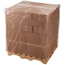 48 x 36 x 72" - 1.5 Mil Clear Pallet Covers