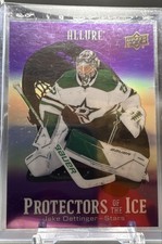 2024-25 Upper Deck Allure - Purple Protectors of the Ice Jake Oettinger Stars
