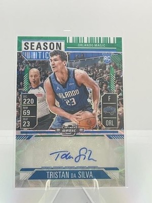 2024-25 Optic Contenders - Tristan da Silva - RC Green Variation Auto - Ser# 1/5