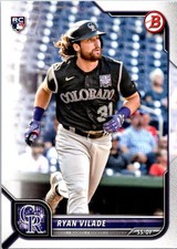 2022 Bowman #100 Ryan Vilade Purple #/250