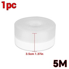 5M Seal Adhesive Silicone Draught Excluder Window Door Tape Weather Stopper NEW