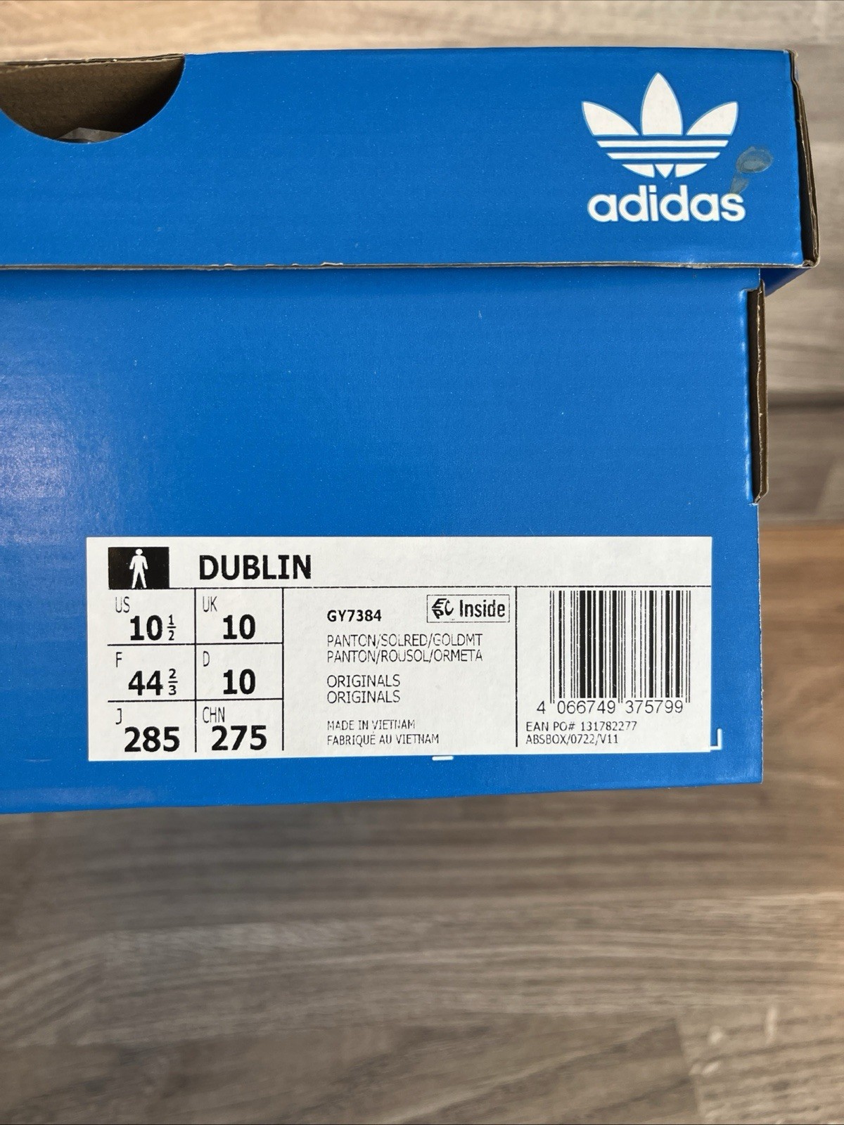 Adidas Dublin UK 10 City Series 2023 OG Box image 5
