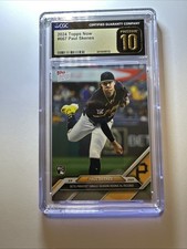 2024 Topps Now - Paul Skenes Rookie #667  Pristine 10 Gold Label