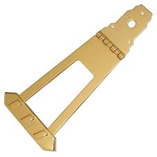 Neu 6 Saiten Jazz Gitarrensteg Semi Hollow Tailpiece Instrumentenzubehör