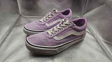 Vans Old Skool Sneakers Women s 6.5 Purple Canvas Low Top Skate Shoes
