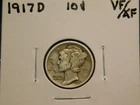 1917 D    Mercury Dime  Item # 12710
