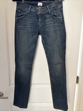 Hudson Women's Collin Flap Skinny Jeans Size 28 