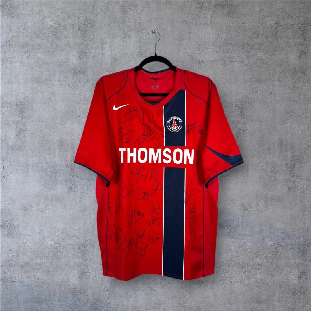 Maillot porté et signé Grenoble Allain vs Montpellier Trikots