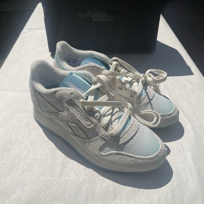 Reebok MadWoman x Classic Leather Women's Sneakers White Blue