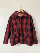 Giacca vintage Penn-Rich bufalo plaid 100% lana - taglia L - pezzo incredibile