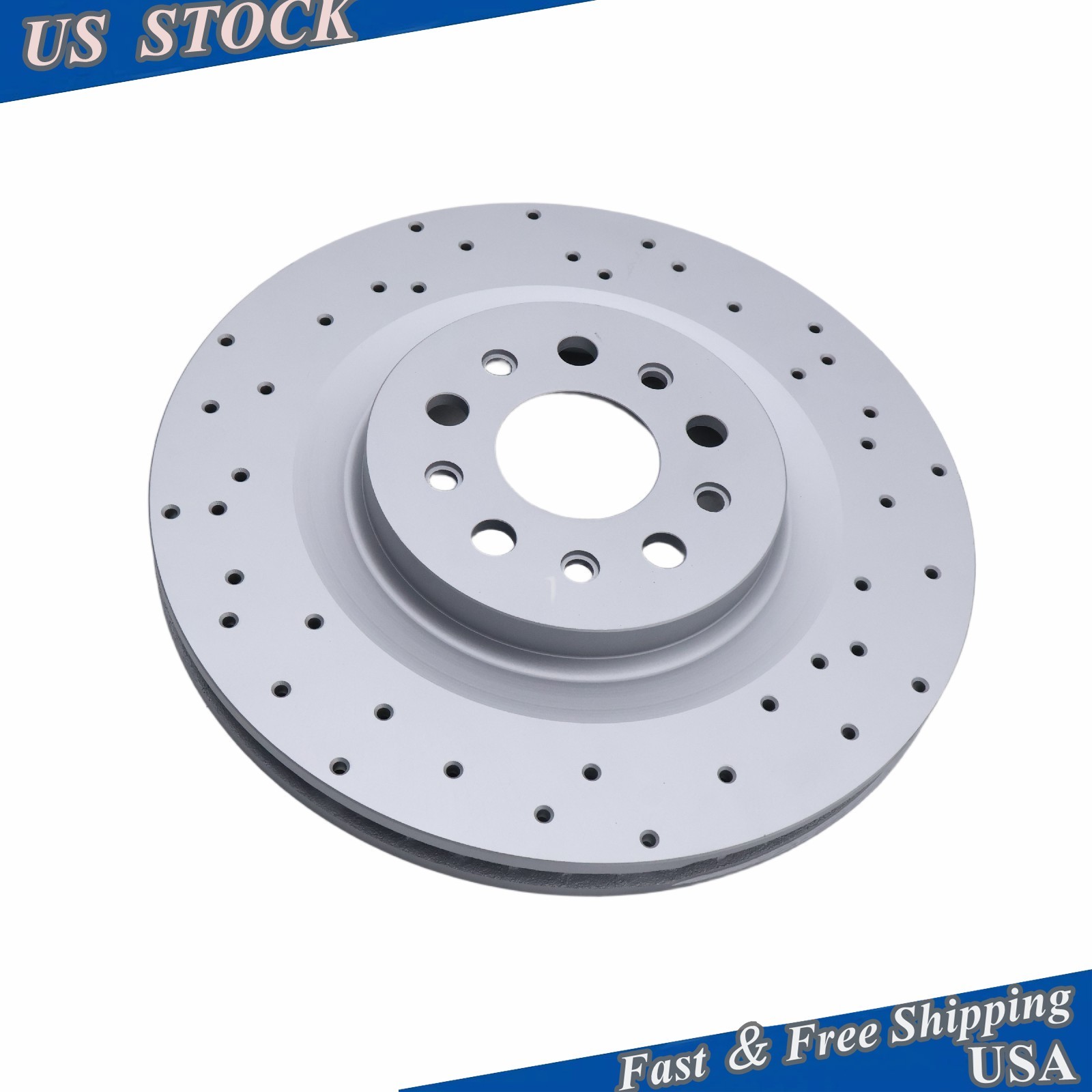 2X Rear 2PC Performance Rotors 670035019 For Maserati Ghibli Quattroporte 17-21