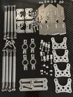 Tamiya Clod Buster Bull Head 4WD Alloy 4 link conversion set